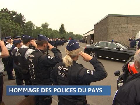 Les policiers belges rendent hommage à leurs consoeurs tuées