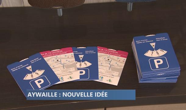 Aywaille : des disques de stationnement personnalisés