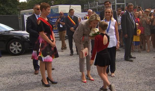 Eurogym 2018: le show sous les yeux de la Reine Mathilde 