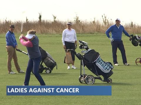 Golfeuses et personnalités contre le cancer du sein