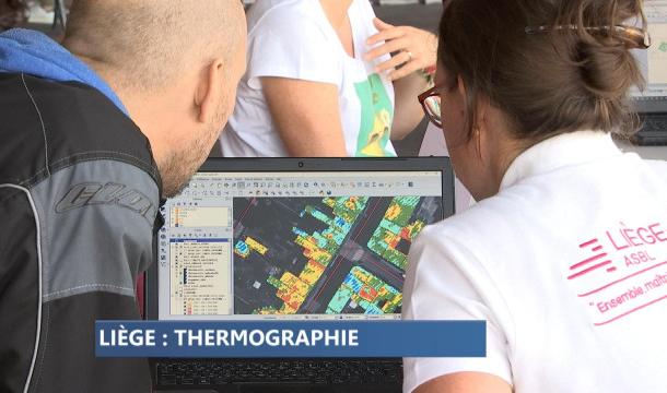 Les Liégeois à la découverte d'un vision thermique de leur maison