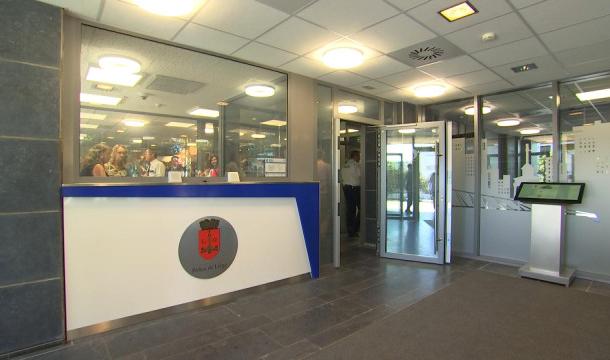 Découverte des nouveaux locaux d'accueil de l'hôtel de police de Liège 