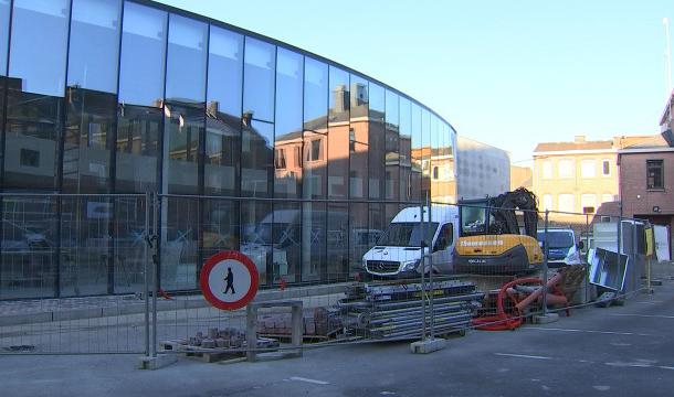 Fin des travaux de la salle "Les Tréteaux " à Visé