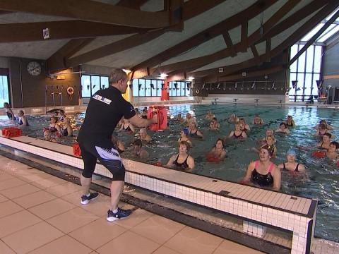 Le work-out aquatique testé à la piscine de Huy