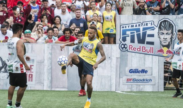 Le Red Bull Neymar Jr's Five ce dimanche 24 février à Liège  