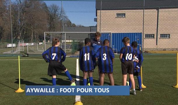 Aywaille: l'intégration de jeunes réfugiés par le football