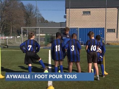Aywaille: l'intégration de jeunes réfugiés par le football