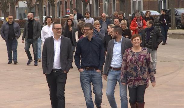 PTB : Raoul Hedebouw et Alice Bernard mènent les troupes 