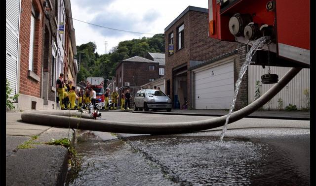 Incendie d'une culture de cannabis à Angleur