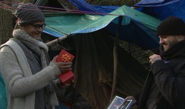 Un geste d'humanité pour les sdf du camp de la Chartreuse 