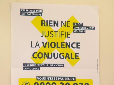 Violences conjugales: davantage de moyens pour l'ASBL Praxis