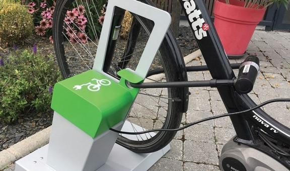 Huy : la ville commande des bornes de recharge  pour  vélos à assistance électriques 