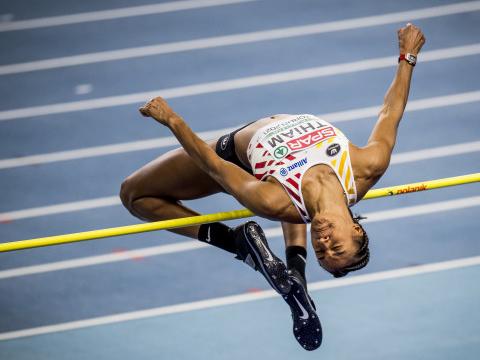 Nafi Thiam à la hauteur pour la Ligue de Diamant à Paris