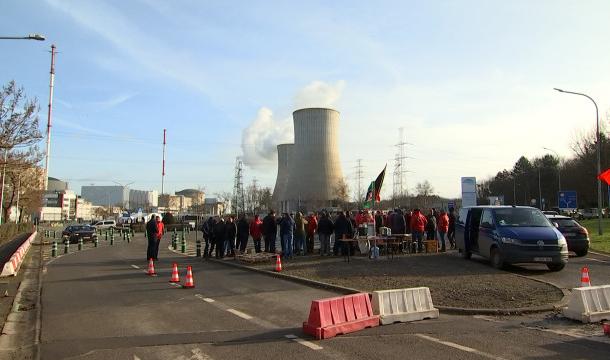 Tihange 2 : Action émotionnelle après la fermeture définitive du site