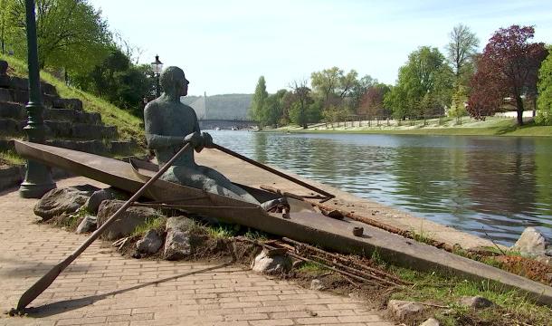 Liège : le rameur privé d'un aviron !