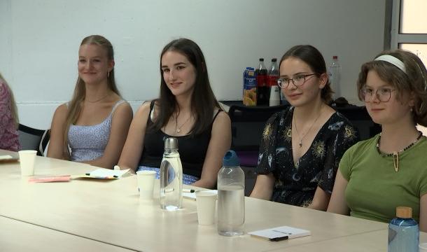 Des élèves germanophones en séjour linguistique à Liège 
