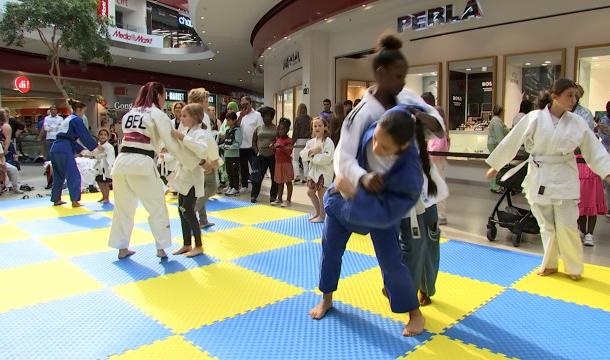 Premiers pas dans le judo avec Charline Van Snick