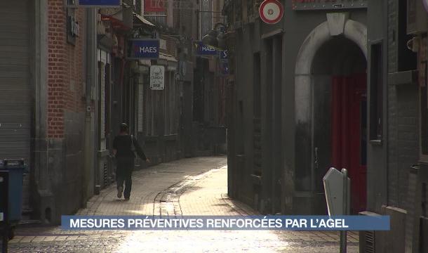 Mesures préventives renforcées par l'AGEL