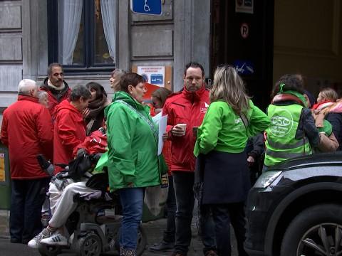 Nouvelle grève à l'AVJ de Liège: "Le consultant externe, dehors"