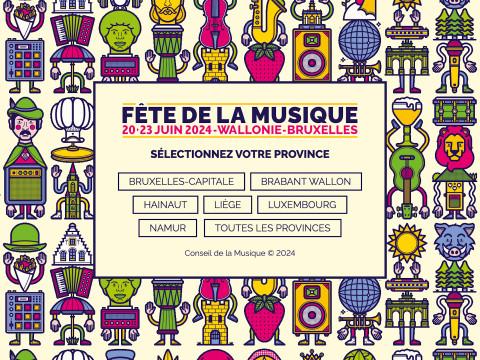La 40e Fête de la Musique fera vibrer la Belgique francophone du 20 au 23 juin