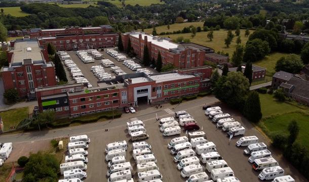 260 motorhomes à la caserne