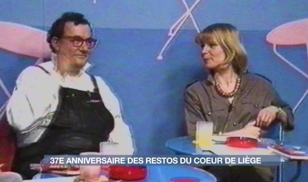 37 ans des Restos du Coeur de Belgique : l'interview de Coluche à Liège
