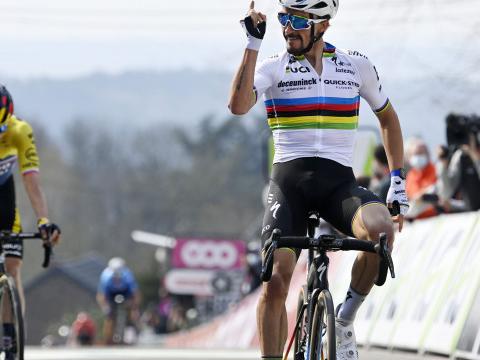 85 ème Flèche Wallonne : Alaphilippe signe une troisième victoire 