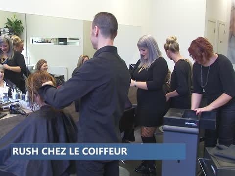 Réveillon : rush chez les coiffeurs