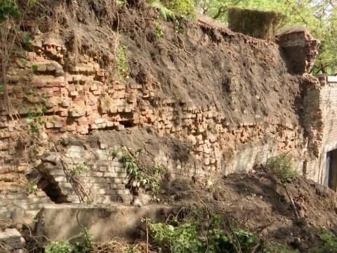 Un effondrement inquiétant au thier de la Fontaine à Liège 