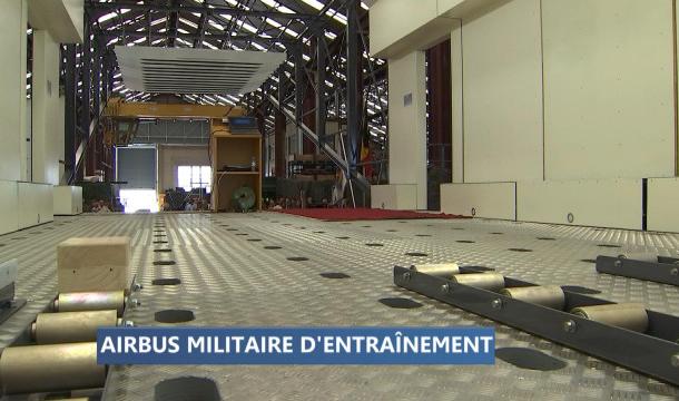 Airbus 400 M : maquette liégeoise d'entrainement 