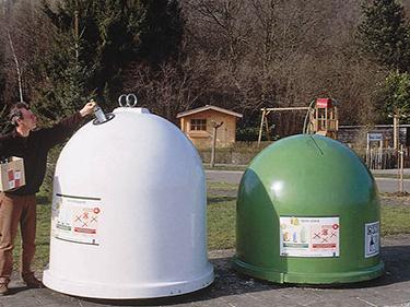 Aménagement des recyparcs : retrait des bulles à verre