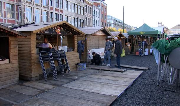 Après la crise sanitaire, le village de Noël reprend ses quartiers