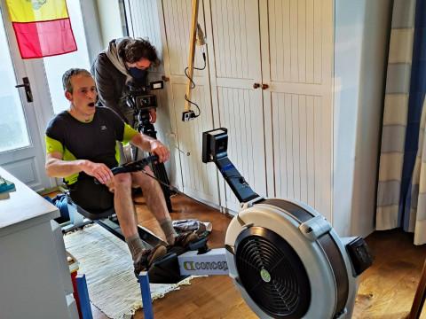 Aviron indoor: il renonce au record du monde après 180 km