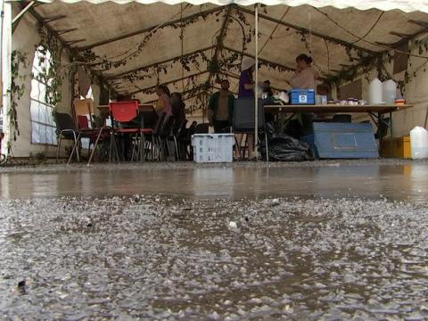 Awirs : le patro de Calsbourg les pieds dans l'eau 