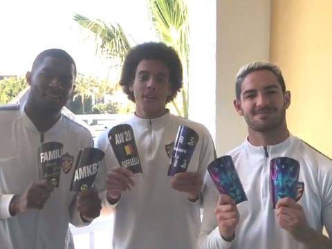 Les tibias d'Axel Witsel protégés grâce à un Liégeois
