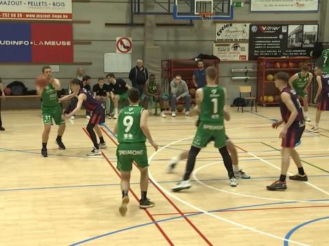 Basket (TDM2B) : Le BC Sprimont renoue avec la victoire contre Liège Basket B
