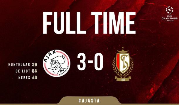 Battu 3-0 à l'Ajax, le Standard jouera l'Europa League