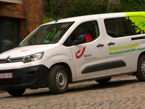 Bpost: le courrier des Liégeois livré sans émission de C02
