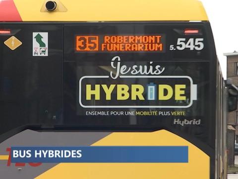 Bus hybrides au TEC Liège-Verviers