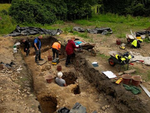 Ce week-end : visite du chantier archéologique de Chèvremont