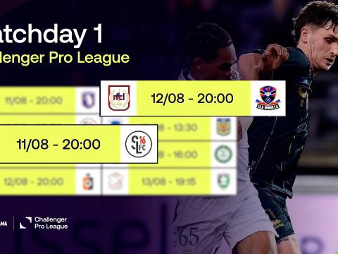 Challenger Pro League : un derby liégeois pour lancer le championnat ! 