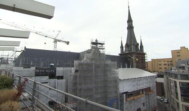 Chantier Cathédrale St Paul : ça avance !