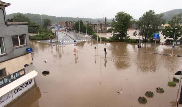 Chênée sous eau