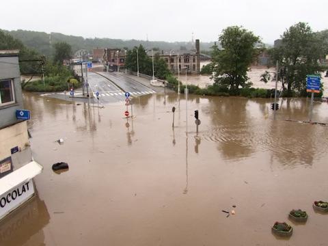 Chênée sous eau