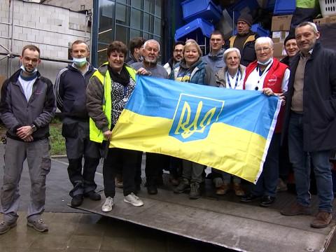 CHR Huy : départ d’un convoi solidaire pour l’Ukraine 