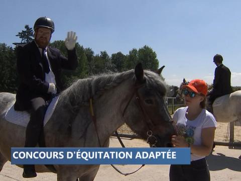 Concours d'équitation adaptée chez Hippopassion 