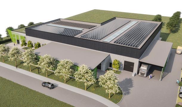 Construction d'un hub circuit court liégeois