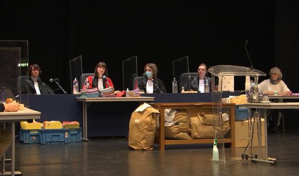 Cour d'assises délocalisée au Palais des Congrès