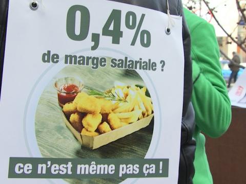 CSC : « 0,4% de marge salariale ? C’est des peanuts ! »