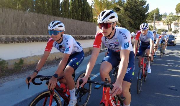 Cyclisme: Mini Discar prépare sa saison sous le soleil de Calpe!